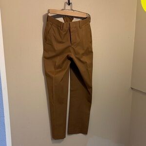 Express Men's Slim Chinos in Warm Brown